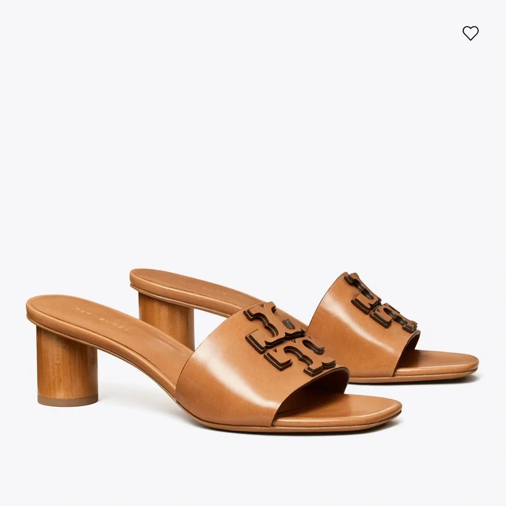 Tory Burch INES HEELED MULE - Picture 1 of 13